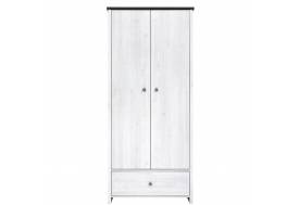 Шкаф платяной SZF2D1S Порто