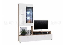 Центральная секция Нэнси дуб сонома/белый