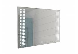 Зеркало Космо Cosmo 100 alum с подсветкой Sansa